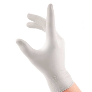 Beeswift LEG Latex Examination Gloves White